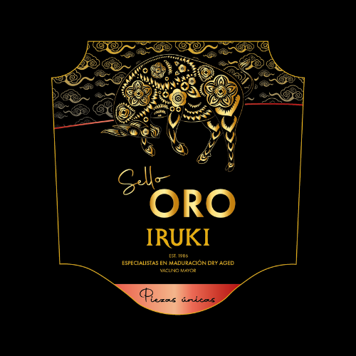 vitola sello oro piezas unicas iruki