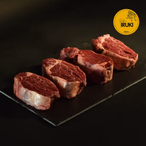 Filé-mignon de vitelo com selo Iruki